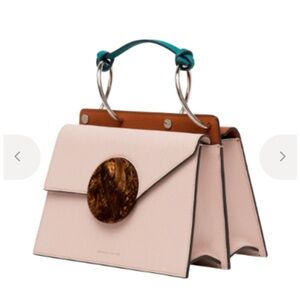 Danse Lente Cream and Orange Crossbody Bag Set